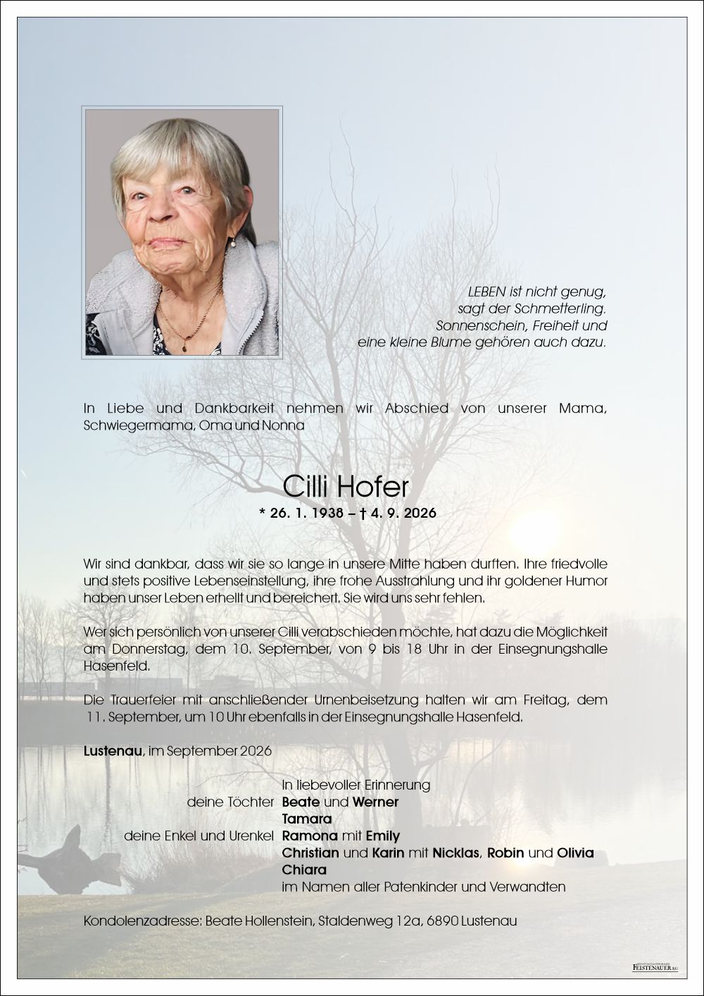 Cilli Hofer